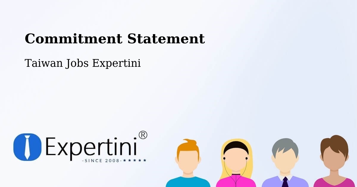 Corporate Commitment – Taipei City - Taiwan Jobs Expertini